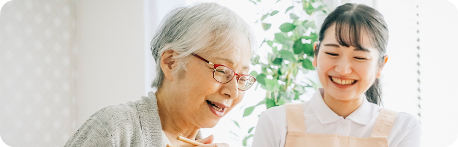 日常生活を支える訪問介護サービス